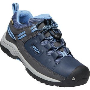 Dětské boty Keen Targhee Low Wp Dětské velikosti bot: 32/33 / Barva: modrá/černá