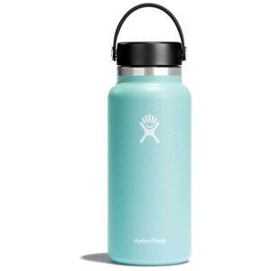 Láhev Hydro Flask Wide Mouth 32 oz Barva: světlá zelená/černá