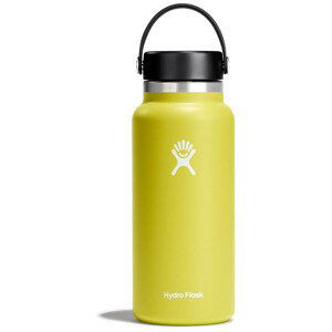 Láhev Hydro Flask Wide Mouth 32 oz Barva: žlutá/zelená