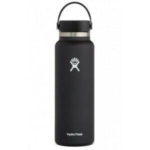 Láhev Hydro Flask Wide Mouth 40 oz Barva: černá