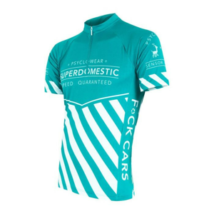 Pánský cyklistický dres Sensor Superdomestic Velikost: L / Barva: světle modrá