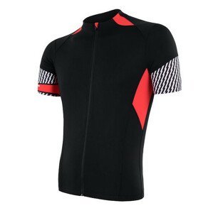 Pánský cyklistický dres Sensor Cyklo Race Velikost: L / Barva: černá