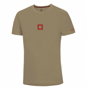 Pánské triko Ocún Logo T Men Velikost: L / Barva: hnědá