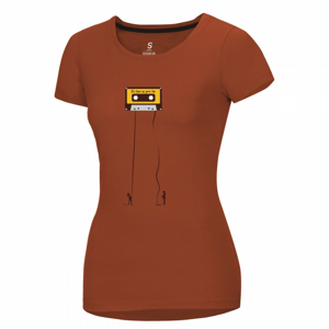 Dámské triko Ocún Classic T Women Velikost: XS / Barva: hnědá
