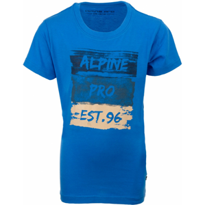 Dětské triko Alpine Pro Lado Dětská velikost: 104-110 / Barva: modrá