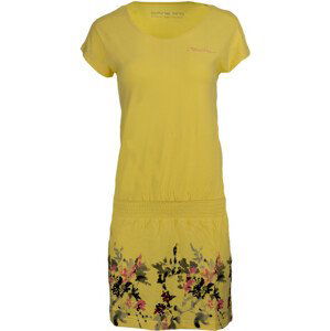 Šaty Alpine Pro Lalita Velikost: XS / Barva: žlutá