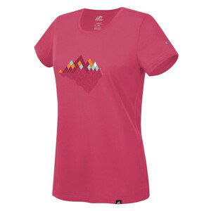 Dámské triko Hannah Corey II Velikost: XL / Barva: růžová