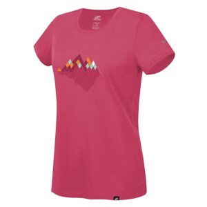 Dámské triko Hannah Corey II Velikost: XXL / Barva: růžová