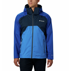 Pánská bunda Columbia Rain Scape Jacket Velikost: XL / Barva: modrá