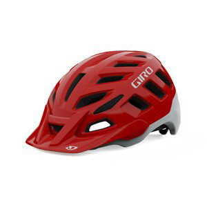 Cyklistická helma Giro Radix Mat Black Velikost helmy: 55-59 cm / Barva: červená