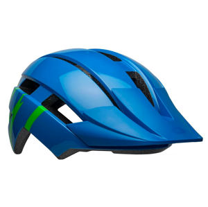 Dětská cyklistická helma Bell Sidetrack II Child Velikost: 47-54 / Barva: modrá/zelená