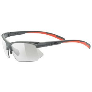 Sluneční brýle Uvex sportstyle 802 vario Barva obrouček: šedá / oranžová
