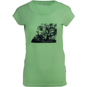 Dámské triko Alpine Pro Lakyla Velikost: M / Barva: zelená