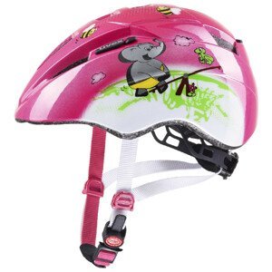 Dětská cyklistická helma Uvex Kid 2 Velikost helmy: 46-50 cm / Barva: růžová/bílá
