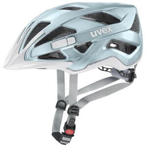 Cyklistická helma Uvex Active Velikost helmy: 56-60 cm / Barva: bílá/modrá