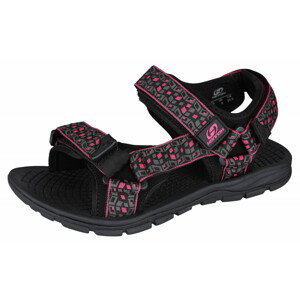 Dámské sandály Hannah Feet (cube) Velikost bot (EU): 37 / Barva: černá/růžová