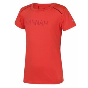 Dívčí triko Hannah Tulma Jr Dětská velikost: 128 / Barva: korálová