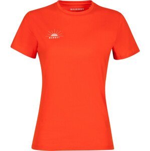 Dámské triko Mammut Seile T-Shirt Women Velikost: S / Barva: oranžová