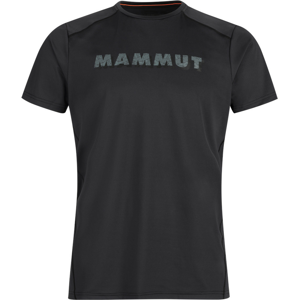 Pánské triko Mammut Splide Logo T-Shirt Men Velikost: XXL / Barva: červená
