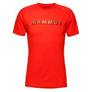 Pánské triko Mammut Splide Logo T-Shirt Men Velikost: M / Barva: černá/šedá