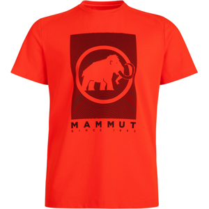 Pánské triko Mammut Trovat T-Shirt Men Velikost: M / Barva: červená