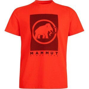 Pánské triko Mammut Trovat T-Shirt Men Velikost: XL / Barva: červená