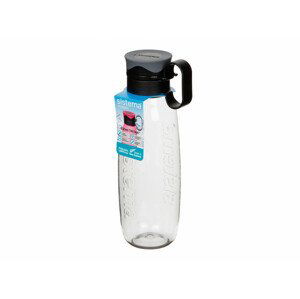 Láhev Sistema Tritan Traverse 650ml Barva: černá