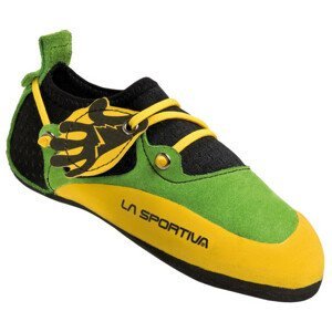 Dětské lezečky La Sportiva Stickit Velikost bot (EU): 30 / Barva: žlutá/zelená