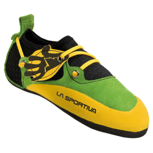 Dětské lezečky La Sportiva Stickit Velikost bot (EU): 28 / Barva: žlutá/zelená