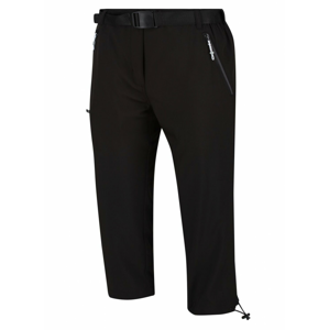 Dámské 3/4 kalhoty Regatta Xrt Capri Light Velikost: XL / Barva: černá