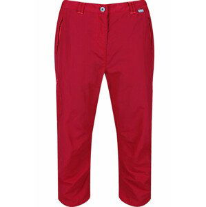Dámské 3/4 kalhoty Regatta Chaska Capri II Velikost: M / Barva: červená