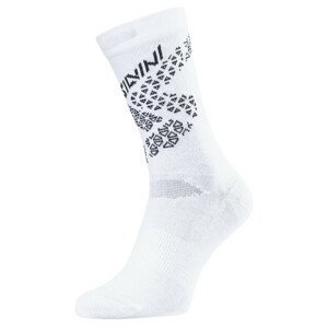 Cyklistické ponožky Silvini BARDIGA UA1642 Velikost ponožek: 39-41 / Barva: bílá/černá