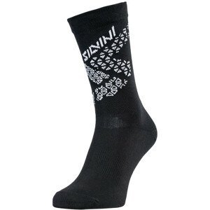 Cyklistické ponožky Silvini BARDIGA UA1642 Velikost ponožek: 45-47 / Barva: černá/fialová