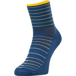 Cyklistické ponožky Silvini Bevera UA1659 Velikost ponožek: 39-41 / Barva: modrá/žlutá