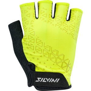 Pánské cyklistické rukavice Silvini Orso MA1639 Velikost rukavic: L / Barva: žlutá