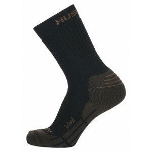 Ponožky Husky All Wool Velikost ponožek: 41-44 / Barva: hnědá