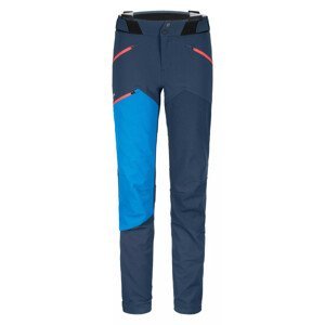 Dámské kalhoty Ortovox Westalpen Softshell Pants W Velikost: L / Barva: modrá