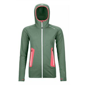 Dámská mikina Ortovox Fleece Light Hoody W Velikost: L / Barva: zelená