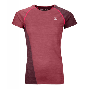 Dámské triko Ortovox 120 Cool Tec Fast Upward T-shirt W Velikost: XS / Barva: červená