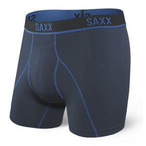 Pánské boxerky Saxx Kinetic HD Boxer Brief Velikost: L / Barva: tmavě modrá