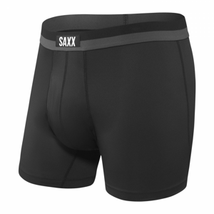 Pánské boxerky Saxx Sport Mesh BB Fly Velikost: XL / Barva: černá
