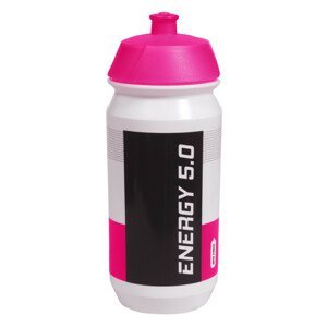 Cyklistická láhev Just One Energy 5.0 500 ml Barva: bílá/růžová