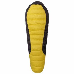 Péřový spacák Warmpeace Viking 1200 195 cm Zip: Pravý / Barva: žlutá/černá