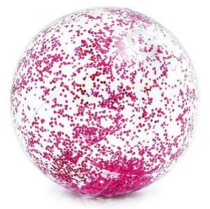 Nafukovací míč Intex Glitter Beach Balls 58070NP Barva: růžová