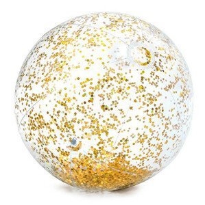 Nafukovací míč Intex Glitter Beach Balls 58070NP Barva: zlatá