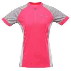 Dámský cyklistický dres Alpine Pro Sorana Velikost: XS / Barva: růžová
