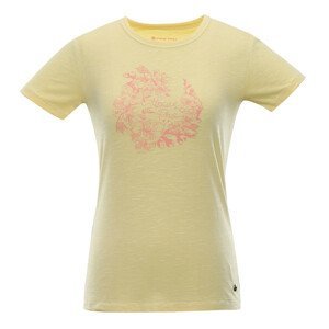 Dámské triko Alpine Pro Rozena 6 Velikost: XL / Barva: žlutá