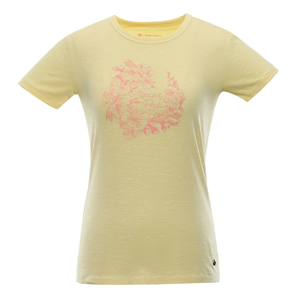 Dámské triko Alpine Pro Rozena 6 Velikost: XXL / Barva: žlutá