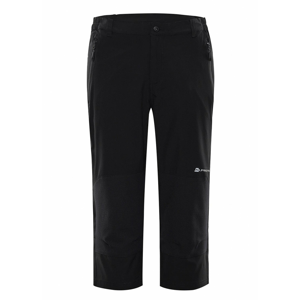 Pánské 3/4 kalhoty Alpine Pro Kadek Velikost: M / Barva: černá