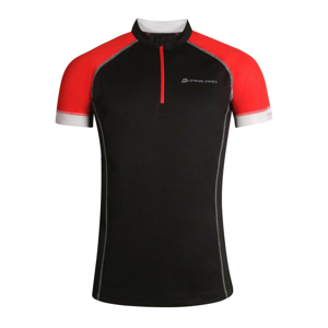 Pánský cyklistický dres Alpine Pro Soran Velikost: M / Barva: černá